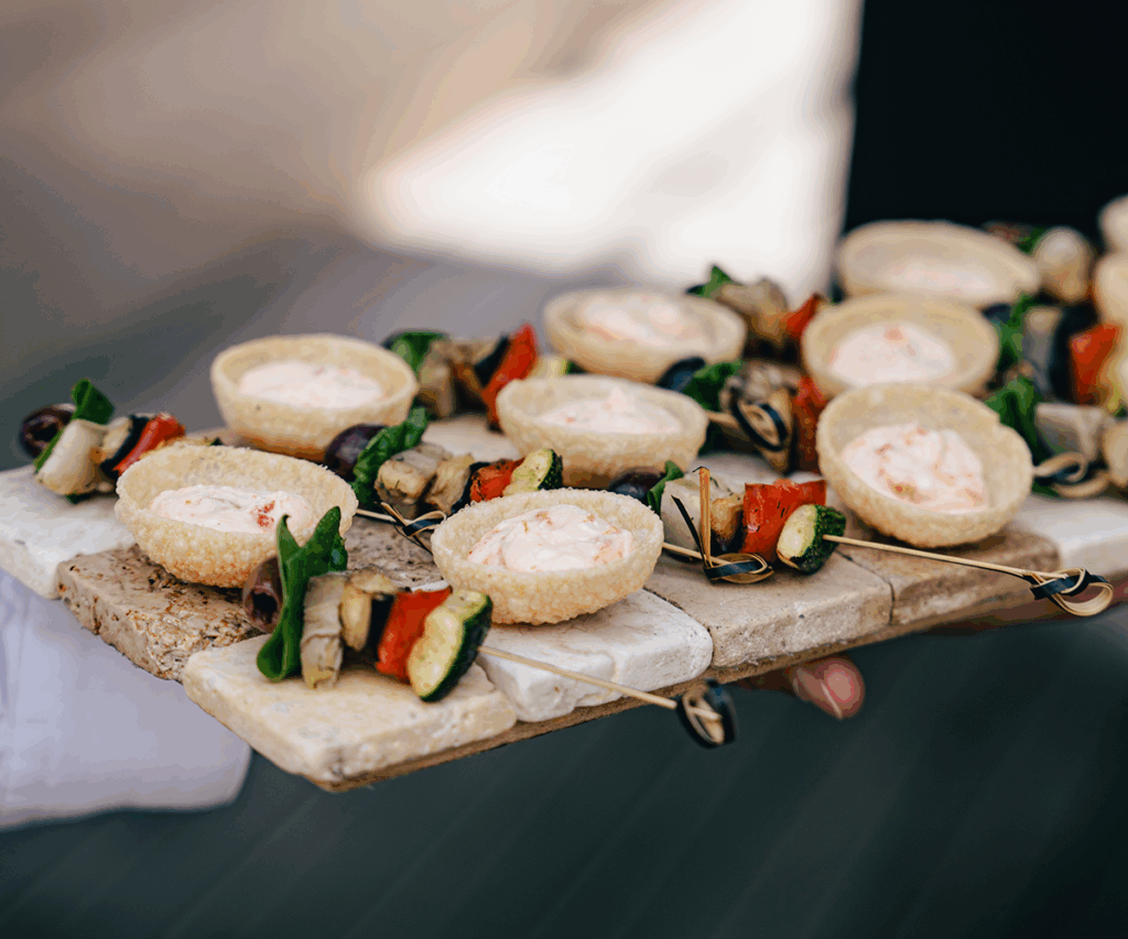 Catering Choux de Bruxelles Residence Palace Appetizers Service
